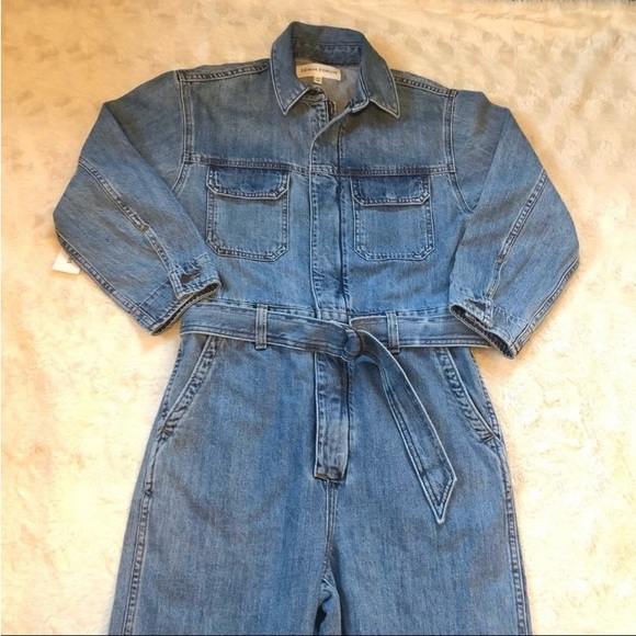 NWT: Denim Forum’s Margot Denim Boiler Suit, Size XS - Picture 5 of 16